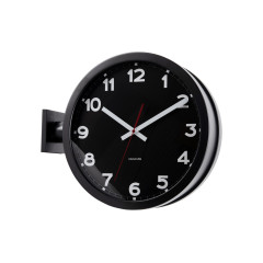 Nástenné hodiny Karlsson 5966BK, 38cm